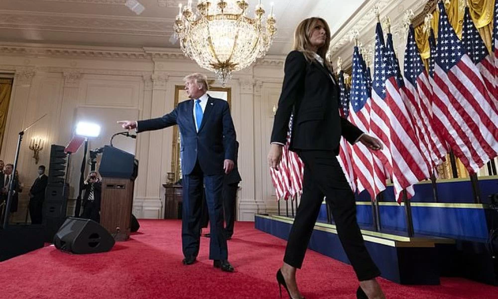 Εκλογή Μπάιντεν: Σιωπηλή και χωρίς κανένα σχόλιο η Μελάνια Τραμπ